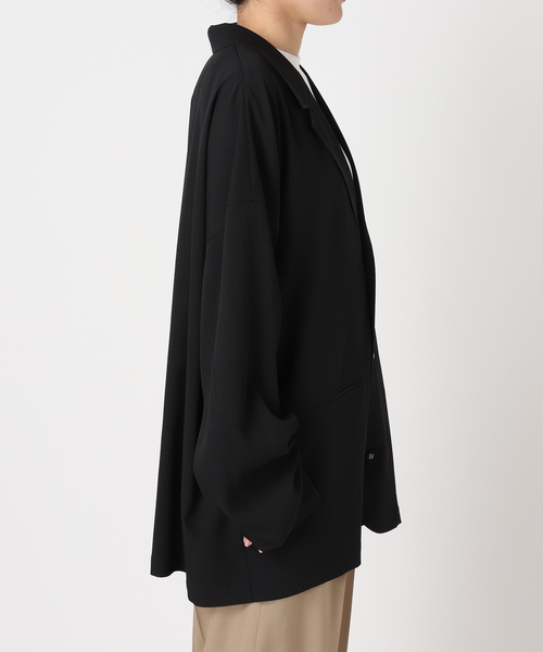 CITYSHOP（シティーショップ）の「OVER ジャケット（テーラードジャケット・レディース・ブラック/ピンク・FREE）」の21枚目の写真