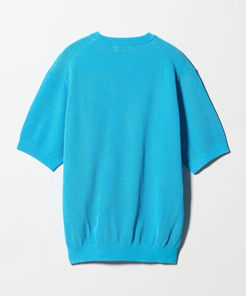 UNITED ARROWS(ユナイテッドアローズ)の「シャーリーカーン バーズアイ ショートスリーブ クルーネック ニットTシャツ(Tシャツ/カットソー・メンズ・ネイビー/グレー系/ターコイズブルー系/モカ・XL/L/M/S)」の19枚目の写真