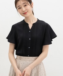 Honeys（ハニーズ）の「【ハニさら・接触冷感】ピンタックブラウス（シャツ/ブラウス）」