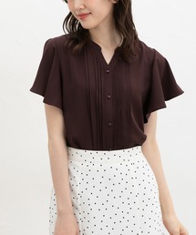 Honeys（ハニーズ）の「【ハニさら・接触冷感】ピンタックブラウス（シャツ/ブラウス）」