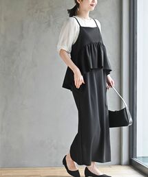 rps | カットジョーゼットドッキング風ワンピース(ワンピース)