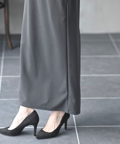 rps（アールピーエス）の「カットジョーゼットドッキング風ワンピース（ワンピース・レディース・ブラック・フリー）」の9枚目の写真