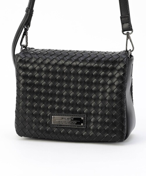 HIDEAWAYS NICOLE（ハイダウェイニコル）の「メッシュフラップ2WAYショルダーバッグ（ショルダーバッグ・メンズ・その他2/その他3/ブラック・FREE）」の2枚目の写真