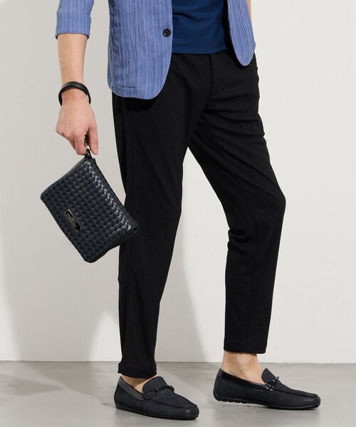 HIDEAWAYS NICOLE（ハイダウェイニコル）の「メッシュフラップ2WAYショルダーバッグ（ショルダーバッグ・メンズ・その他2/その他3/ブラック・FREE）」の5枚目の写真