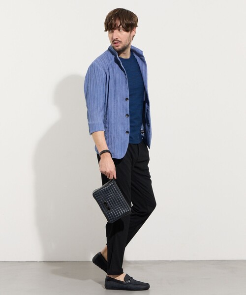 HIDEAWAYS NICOLE（ハイダウェイニコル）の「メッシュフラップ2WAYショルダーバッグ（ショルダーバッグ・メンズ・その他2/その他3/ブラック・FREE）」の8枚目の写真