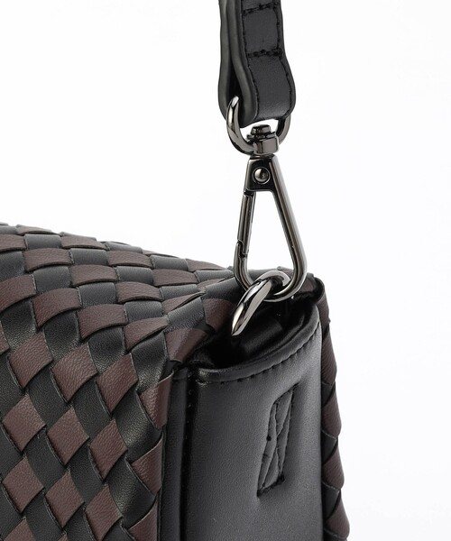 HIDEAWAYS NICOLE（ハイダウェイニコル）の「メッシュフラップ2WAYショルダーバッグ（ショルダーバッグ・メンズ・その他2/その他3/ブラック・FREE）」の13枚目の写真