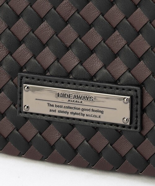 HIDEAWAYS NICOLE（ハイダウェイニコル）の「メッシュフラップ2WAYショルダーバッグ（ショルダーバッグ・メンズ・その他2/その他3/ブラック・FREE）」の18枚目の写真