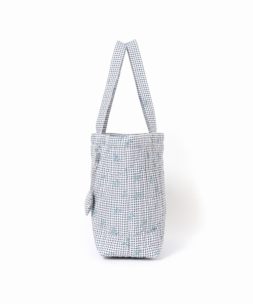 SLOBE IENA(スローブイエナ)の「《WEB限定/追加》Margaux Dereume × SLOBE キルティングトートバッグ(トートバッグ・レディース・ブラック/スカイブルー・FREE)」の15枚目の写真