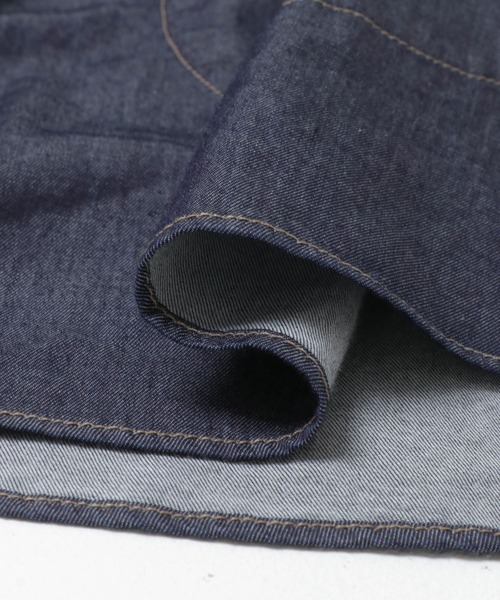 かぐれ(カグレ)の「デニムプルオーバーシャツ(シャツ/ブラウス・レディース・インディゴブルー・FREE)」の18枚目の写真