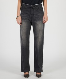 PRANK PROJECT | 【2026Summer Pre-Order】クリースストレートジーンズ / Crease Straight Jeans(デニムパンツ)