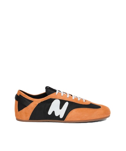 MSGM(エムエスジーエム)の「MSGM Super Light スエードスニーカー(スニーカー・メンズ・オレンジ/ブラック・41/42/43)」の3枚目の写真