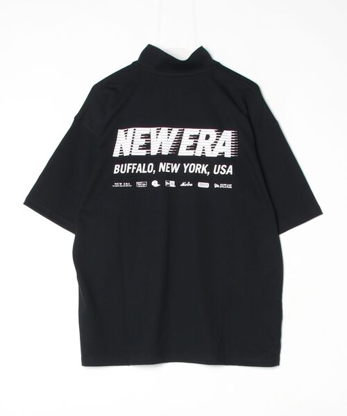 NEW ERA(ニューエラ)の「ニューエラ PA SS OS PF HZ TEE ARCHIVE BLK(Tシャツ/カットソー・メンズ・ブラック・M/L/LL)」の2枚目の写真