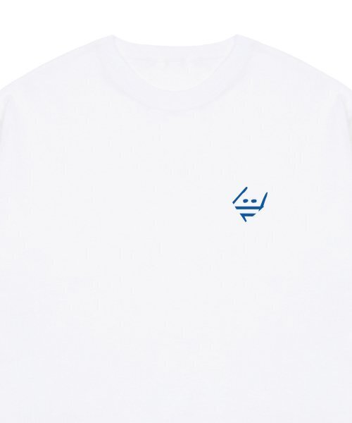 GRAVER（グレーバー）の「[ユニセックス]サインブルーレタリングバックロゴ半袖Tシャツ_2カラー（Tシャツ/カットソー・レディース・ネイビー/ホワイト・SMALL/MEDIUM/LARGE）」の7枚目の写真