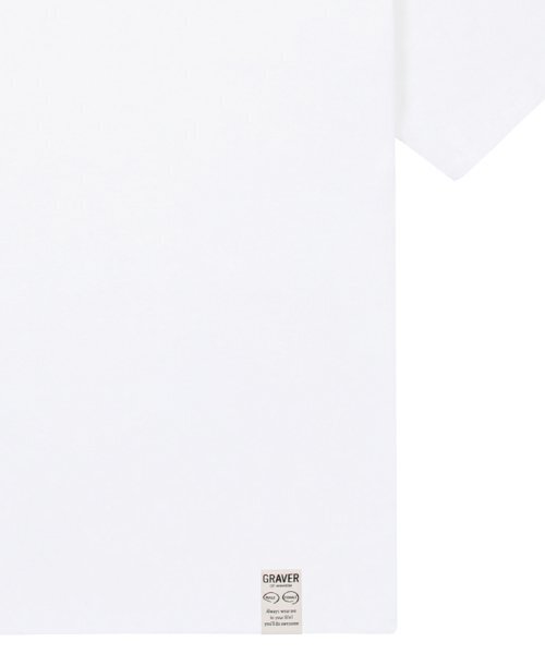 GRAVER（グレーバー）の「[ユニセックス]サインブルーレタリングバックロゴ半袖Tシャツ_2カラー（Tシャツ/カットソー・レディース・ネイビー/ホワイト・SMALL/MEDIUM/LARGE）」の9枚目の写真