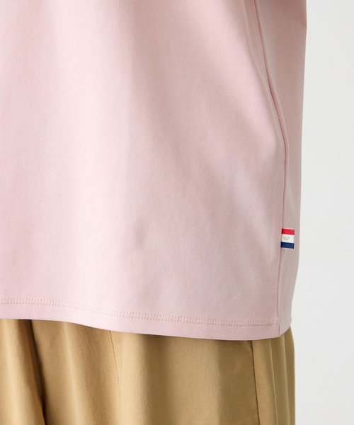 Petit Honfleur(プチオンフルール)の「フルーツプリントTシャツ【オーガニックコットンブレンド・接触冷感・UVカット】(Tシャツ/カットソー・レディース・ピンク/ネイビー/グレー・M/L)」の19枚目の写真