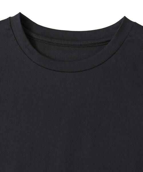 martinique(マルティニーク)の「ESSENTIAL TEE(Tシャツ/カットソー・レディース・ベージュ/ネイビー/ホワイト・1/2)」の7枚目の写真