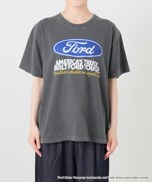 GOOD ROCK SPEED（グッドロックスピード）の「GOOD ROCK SPEED / グッドロックスピード Ford AMERICA’S TRUCK T-SHIRT（Tシャツ/カットソー・レディース・チャコールグレー/ホワイト・LARGE/MEDIUM/SMALL）」の3枚目の写真