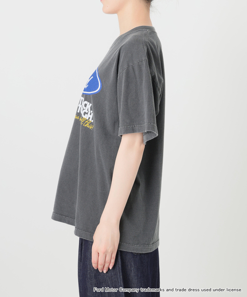 GOOD ROCK SPEED（グッドロックスピード）の「GOOD ROCK SPEED / グッドロックスピード Ford AMERICA’S TRUCK T-SHIRT（Tシャツ/カットソー・レディース・チャコールグレー/ホワイト・LARGE/MEDIUM/SMALL）」の4枚目の写真