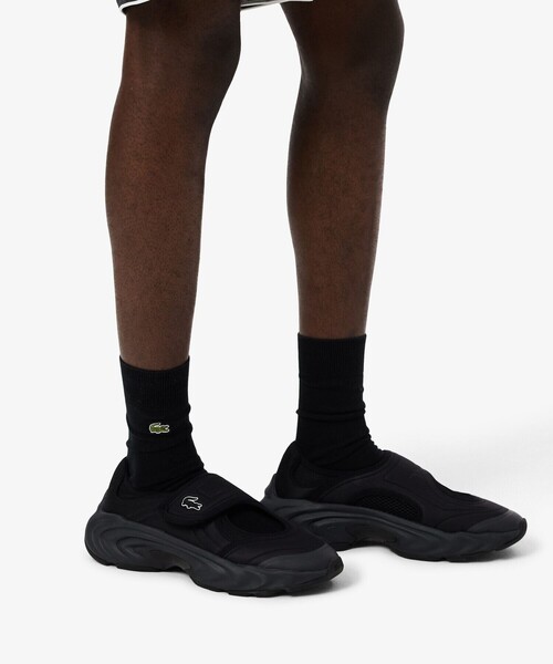 LACOSTE（ラコステ）の「メンズ SPINOR SANDAL 1262 SMA / 厚底ボリュームソール ストラップスニーカーサンダル（サンダル・メンズ・ブラック/ホワイト・28.0cm/26.5cm/27.0cm/26.0cm/25.5cm/28.5cm/25.0cm）」の3枚目の写真