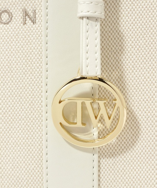 Daniel Wellington（ダニエルウェリントン）の「【DANIEL WELLINGTON】トートバックL　DW02900008（トートバッグ・レディース・グリーン/ホワイト/ネイビー/ベージュ/ブラック・FREE）」の9枚目の写真