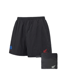 Tokyo Motorcycle Running Shorts Black