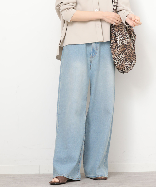 JOURNAL STANDARD relume(ジャーナルスタンダード レリューム)の「《追加》ストリングワイドデニム(デニムパンツ・レディース・ブルー/ライトブルー・36/38)」の19枚目の写真