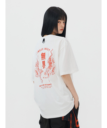 JAMIE WEST（ジェイミーウエスト）の「ムゲタイガーTシャツ（ホワイト）（Tシャツ/カットソー）」