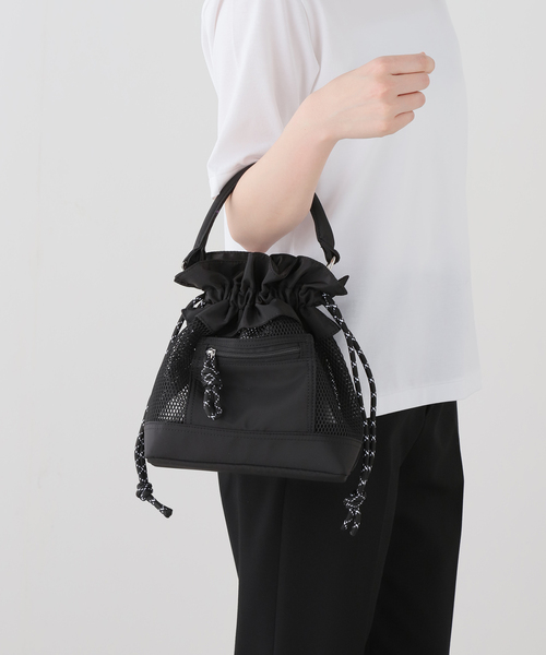 B.C STOCK(ベーセーストック)の「COLDE / コルデ 2WAYワンハンドルバッグ(ショルダーバッグ・レディース・ブラック/ベージュ/ホワイト・FREE)」の19枚目の写真