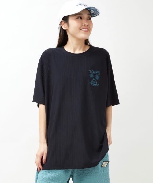 Kahiko（カヒコ）の「【Kahiko】SURF＆Palms マナレUVメンズTシャツ（Tシャツ/カットソー・メンズ・ブラック/ネイビー・FREE）」の10枚目の写真