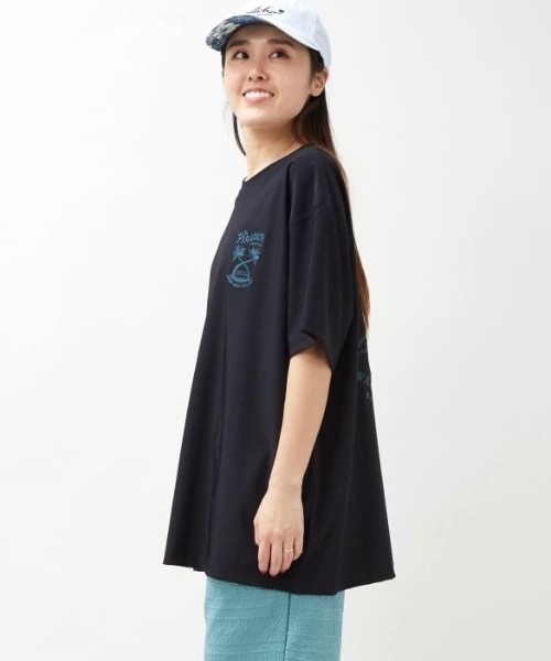Kahiko（カヒコ）の「【Kahiko】SURF＆Palms マナレUVメンズTシャツ（Tシャツ/カットソー・メンズ・ブラック/ネイビー・FREE）」の9枚目の写真