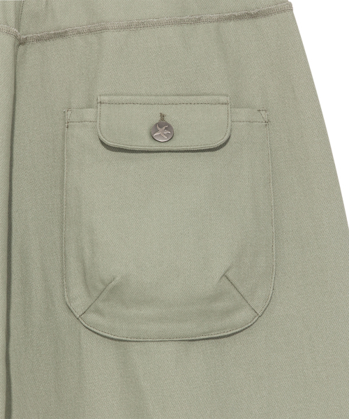 THECOLDESTMOMENT(ザコールデストモーメント)の「TCM cut out offset pocket pants (green)(その他パンツ・レディース・その他・SMALL/MEDIUM/LARGE)」の5枚目の写真