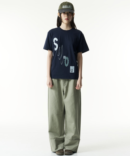 THECOLDESTMOMENT(ザコールデストモーメント)の「TCM cut out offset pocket pants (green)(その他パンツ・レディース・その他・SMALL/MEDIUM/LARGE)」の6枚目の写真