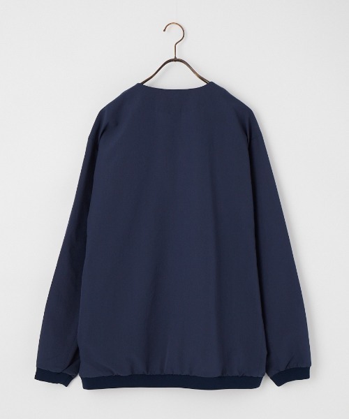 NANGA（ナンガ）の「[NANGA/ナンガ] DotAir COMFY ノーカラー カーディガン（カーディガン/ボレロ・レディース・ブラック/ネイビー・M/L）」の3枚目の写真