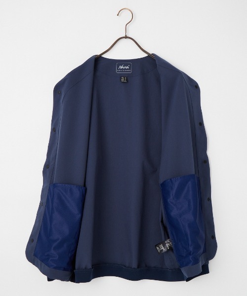 NANGA（ナンガ）の「[NANGA/ナンガ] DotAir COMFY ノーカラー カーディガン（カーディガン/ボレロ・レディース・ブラック/ネイビー・M/L）」の9枚目の写真