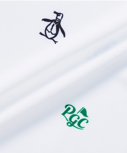 Pacific GOLF CLUB(パシフィックゴルフクラブ)の「Penguin by Munsingwear × PGC POLO(Tシャツ/カットソー・メンズ・ホワイト/グリーン・S/M/L/XL)」の14枚目の写真