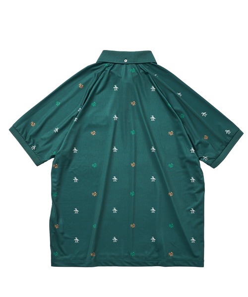 Pacific GOLF CLUB(パシフィックゴルフクラブ)の「Penguin by Munsingwear × PGC POLO(Tシャツ/カットソー・メンズ・ホワイト/グリーン・S/M/L/XL)」の4枚目の写真