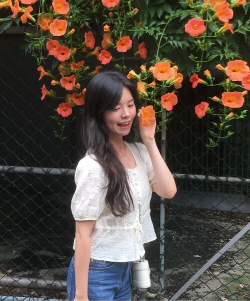 UNNOUT（アナウト）の「CRINKLE NATURAL BLOUSE  CREAM（シャツ/ブラウス・レディース・その他・SMALL/MEDIUM）」の6枚目の写真