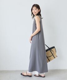 《WEB限定》ノーマイルカットジャージータンクワンピース