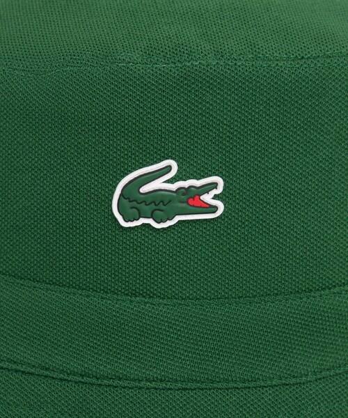 LACOSTE（ラコステ）の「リバーシブルゴルフバケットハット（ハット・メンズ・グリーン・M）」の4枚目の写真