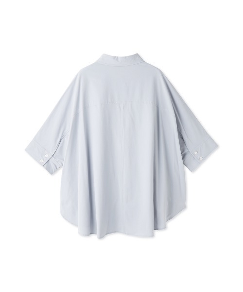 VICKY(ビッキー)の「UVカット 接触冷感 4WAYシャツ(シャツ/ブラウス・レディース・ブルー/オフホワイト/ブラック/ブラウン・M)」の5枚目の写真