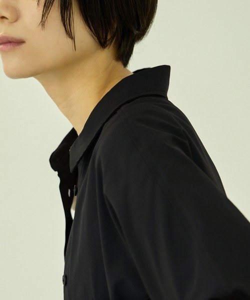 VICKY(ビッキー)の「UVカット 接触冷感 4WAYシャツ(シャツ/ブラウス・レディース・ブルー/オフホワイト/ブラック/ブラウン・M)」の15枚目の写真