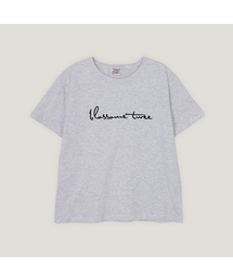 ポエジビッグレタリング刺繍Tシャツ