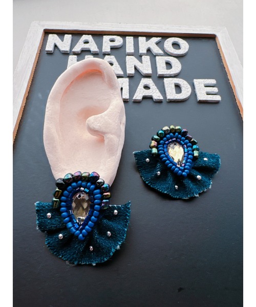 tone(トーン)の「【NAPIKO】ピアス(MA)(ピアス(両耳用)・レディース・M/K/G/D/C/N/J/A/F/E/L/I・FREE)」の8枚目の写真