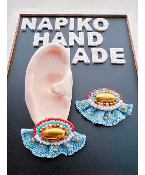 tone(トーン)の「【NAPIKO】ピアス(MA)(ピアス(両耳用)・レディース・M/K/G/D/C/N/J/A/F/E/L/I・FREE)」の10枚目の写真