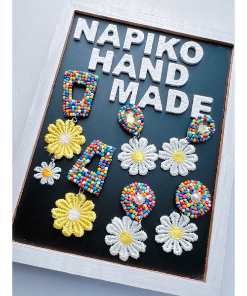 tone(トーン)の「【NAPIKO】ピアス(MA)(ピアス(両耳用)・レディース・M/K/G/D/C/N/J/A/F/E/L/I・FREE)」の15枚目の写真