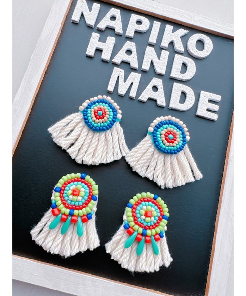 tone(トーン)の「【NAPIKO】ピアス(MA)(ピアス(両耳用)・レディース・M/K/G/D/C/N/J/A/F/E/L/I・FREE)」の16枚目の写真
