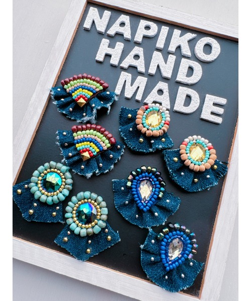 tone(トーン)の「【NAPIKO】ピアス(MA)(ピアス(両耳用)・レディース・M/K/G/D/C/N/J/A/F/E/L/I・FREE)」の18枚目の写真
