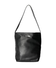 Leather shoulder bag