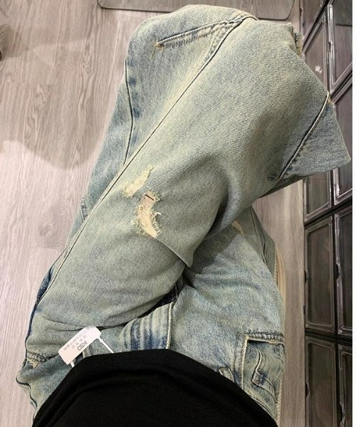 REBALANCE（リバランス）の「ダメージデニム（デニムパンツ・レディース・A・MEDIUM/LARGE/X-LARGE）」の3枚目の写真