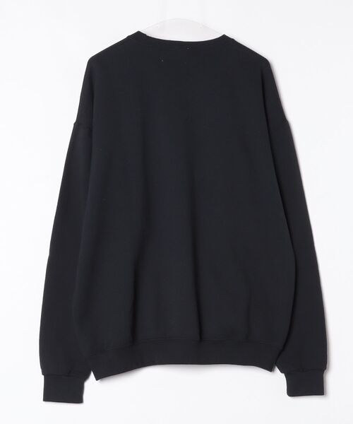 byeA.(バイエー)の「bye A./バイエー/NOT APPLE SWEAT PEACH(スウェット・メンズ・ブラック・L/XL)」の2枚目の写真